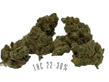 Garlic Breath is an indica-dominant strain, with THC potency of 22-30%