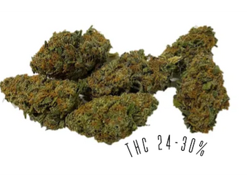 8 Ball Kush is an indica strain, with THC potency of 24-30%