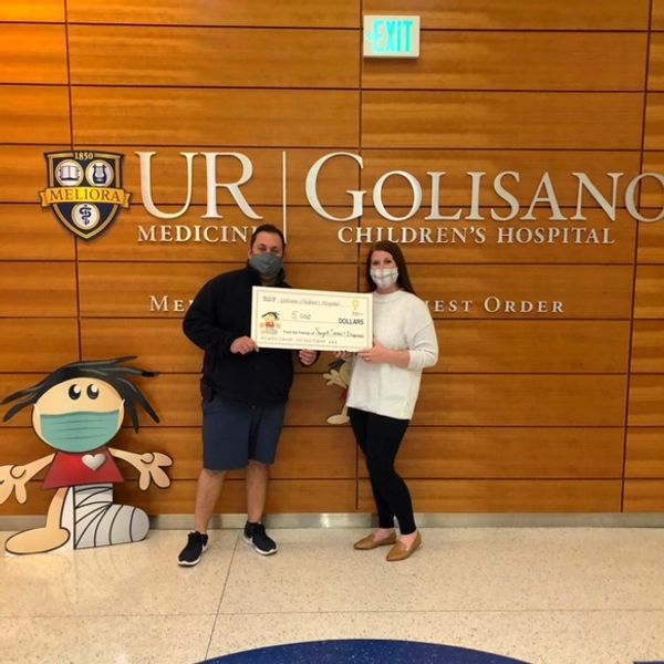 Seyrek Disposal of Rochester, NY gives back to the Golisano Children's Hospital. 