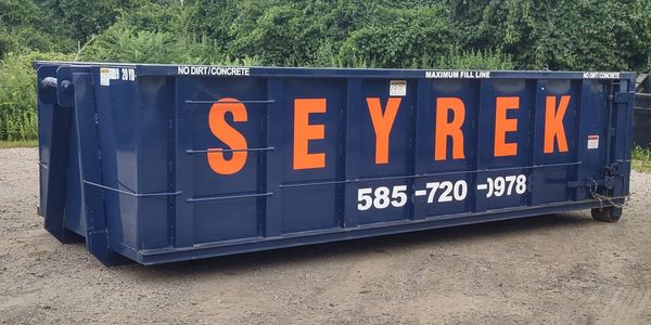 Seyrek Disposal of Rochester, NY provides roll-off dumpsters and roll-off dumpster rental.