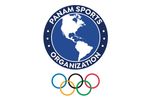 Logo of Panama Sports Organization with Olympic rings below.