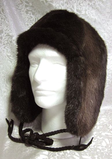 Sea Otter seal hats, sea otter hats, seal skin hats, seal  display picture 3