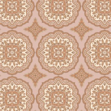 a folk pattern tile seamless pattern. Bohemian border prints