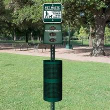 Pet waste station service and supplier in the greater Tampa Bay area.