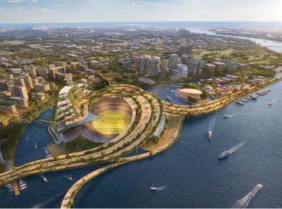 Brisbane Design Alliance Northshore Vision 2050 urban renewal precinct and stadium