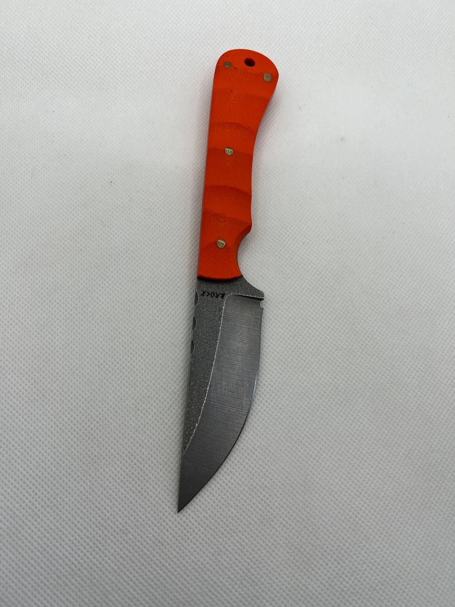 Gunnar fixed blade hunter orange handles