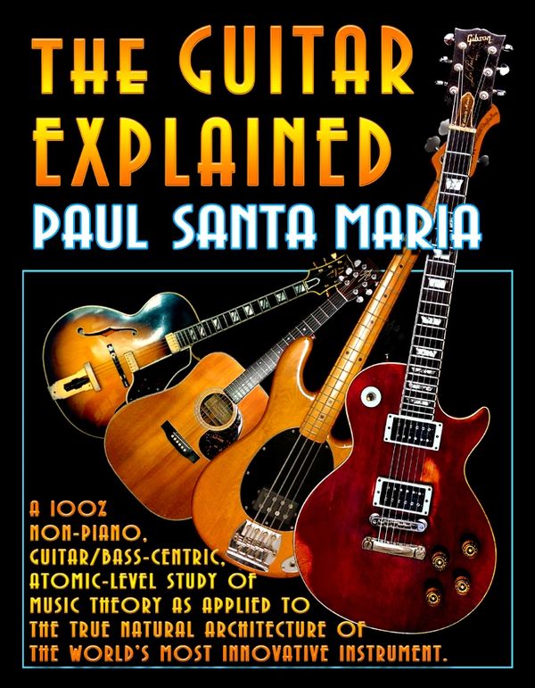 The cover of The Guitar Explained by Paul Santa Maria