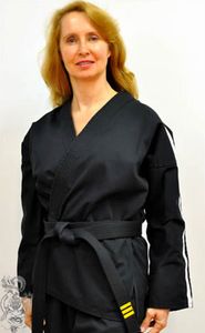 Hapkido third degree Black Belt Holly Zastrow specializes in teaching self defence and concentration in her students. 