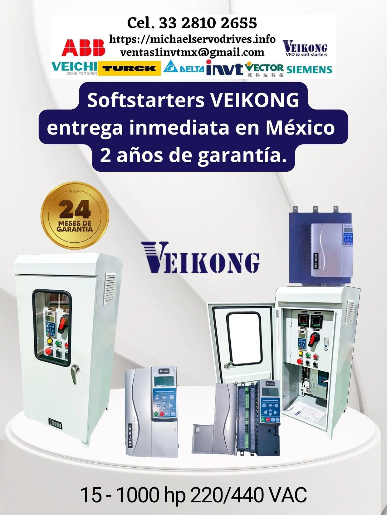 Variador de Frecuencia Monofásico 3 hp | Veikong México - VEIKONG MÉXICO  S.A. DE C.V.