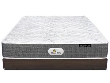 Cloud Nite - Restfull 10'' Knitted Hard Density Foam Mattress