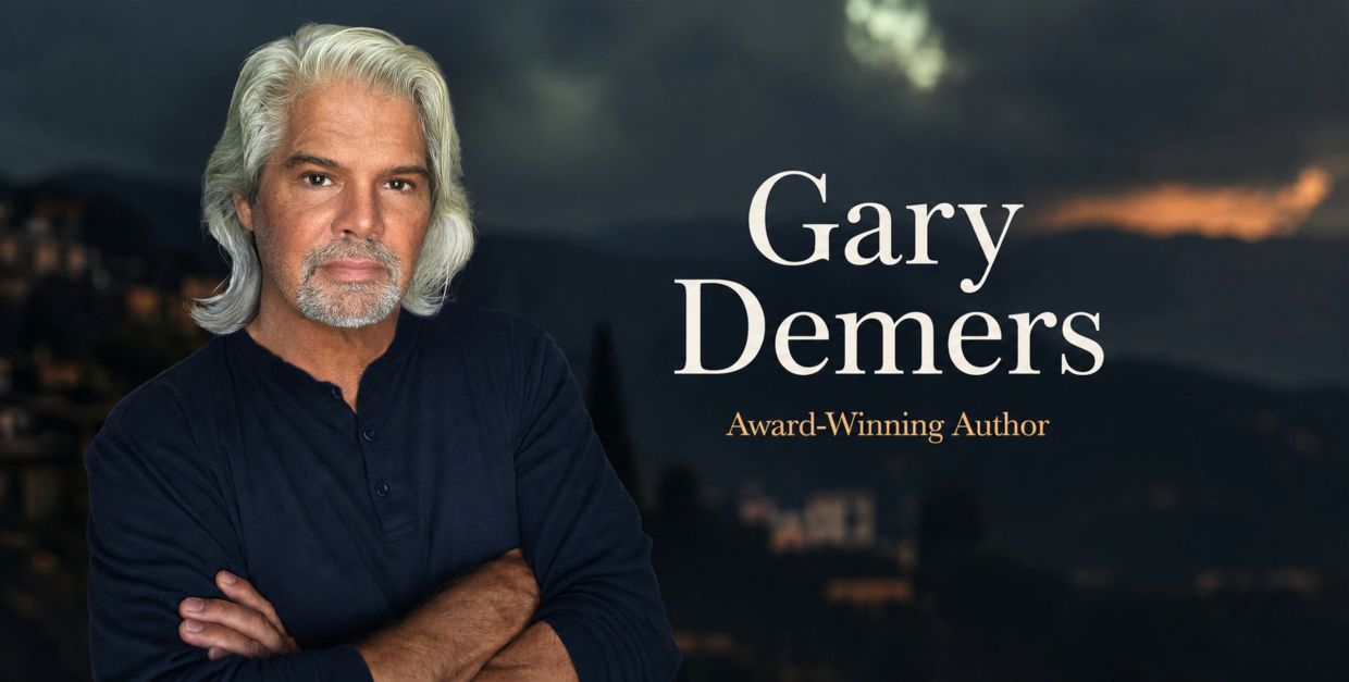 Portrait of Gary Demers, award-winning author.