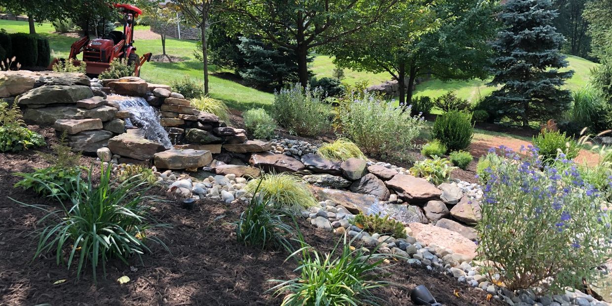 Landscape Design and Install Pond