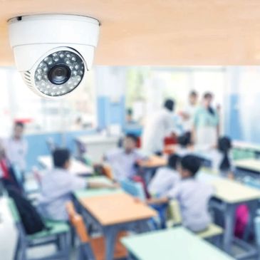 security camera in the office