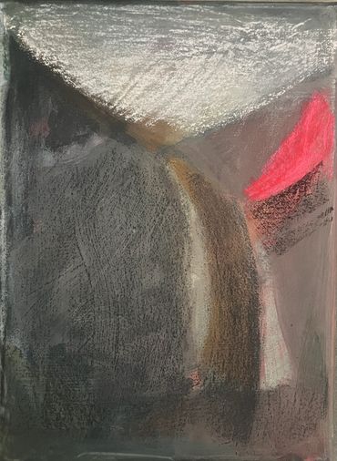 Pastel painting on canvas