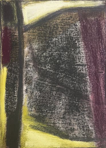 Pastel painting on canvas