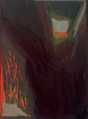 Pastel painting on canvas