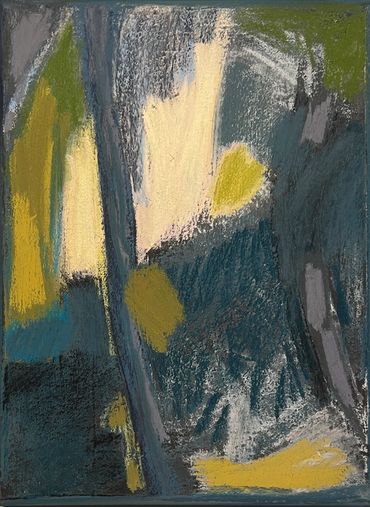 Pastel painting on canvas