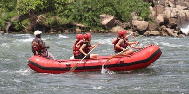 Nile water rafting