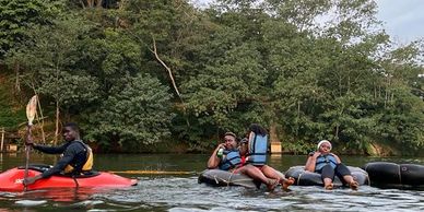 Tubing the Nile River