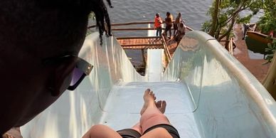 Nile river slide