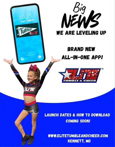Cheerleader announces new all-in-one app for Elite Tumble &amp; Cheer.