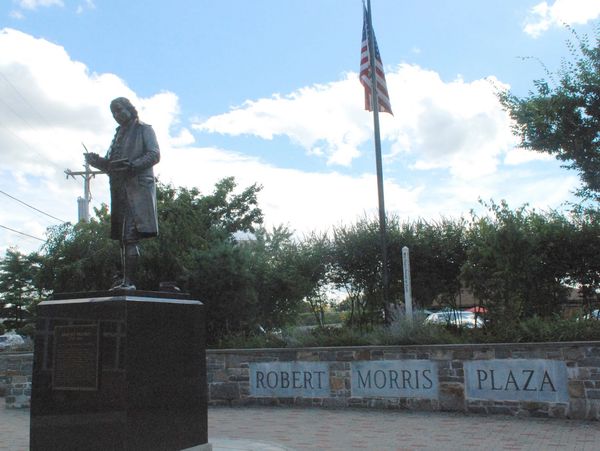 Robert Morris Plaza, Morrisville, PA across of our office. 