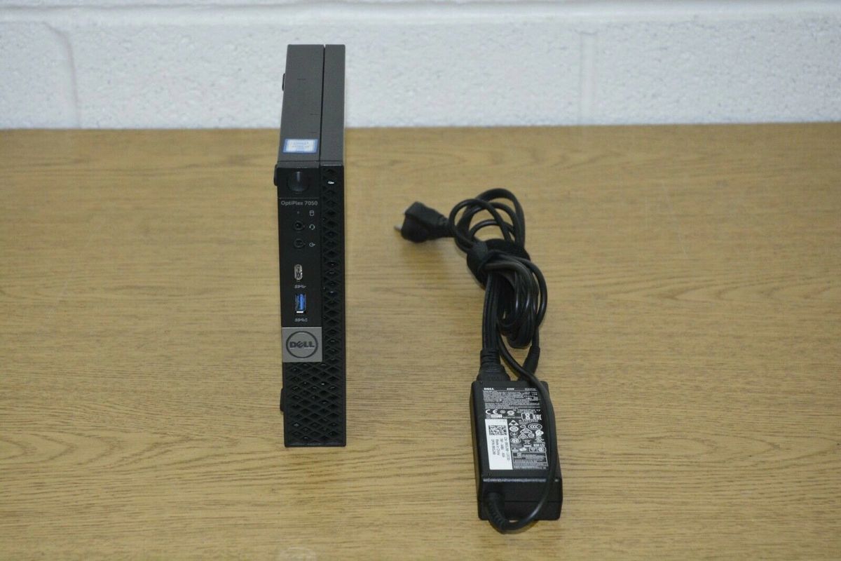 Dell Optiplex 7050 Micro Tower Computer / i7-6700T / 8GB DDR4 / 128GB SSD - No Operating System Dell Optiplex 7050 Micro Tower Computer / i7-6700T / 8GB DDR4 / 128GB SSD - No Operating System