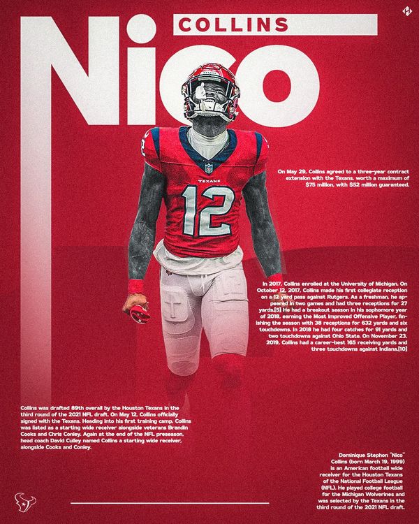 Professional Design of Nico Collins
