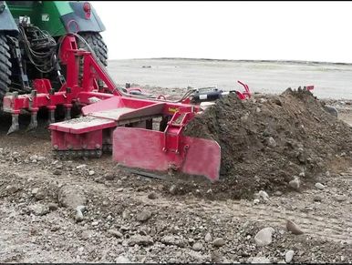 niveleuse en bulldozer