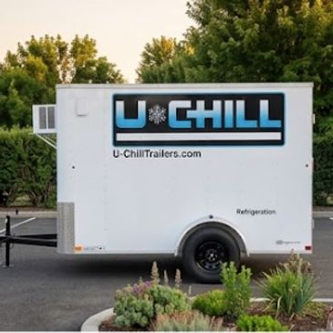 White refrigerated trailer with U-Chill logo.