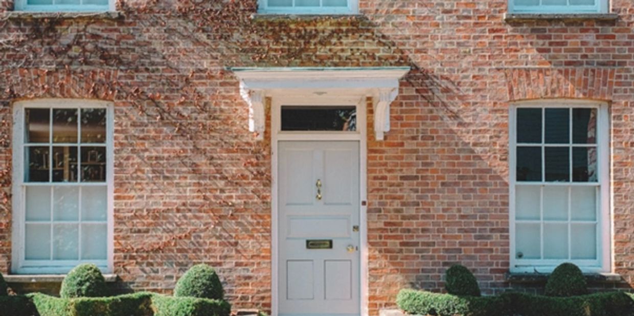 Attractive house front