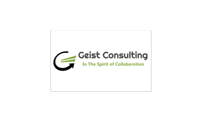 Geist Consulting logo with the tagline 'In The Spirit of Collaboration'.