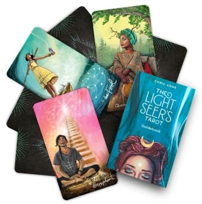 The Light Seer's Tarot cards and guidebook.