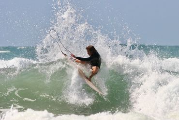 Carving a turn