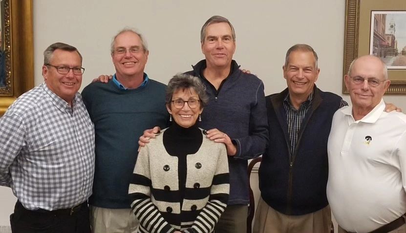 A picture of six (6) siblings, all children of the late Les and Ivan Weber. We had to include this one because getting a shot of Phil smiling is not an easy feat. A picture of six (6) siblings, all children of the late Les and Ivan Weber. We had to include this one because getting a shot of Phil smiling is not an easy feat.