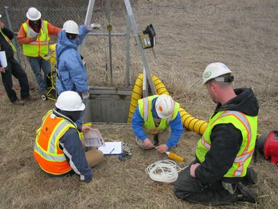 Hazwoper Permit Required Confined Space Entry.
Training and Supervision.