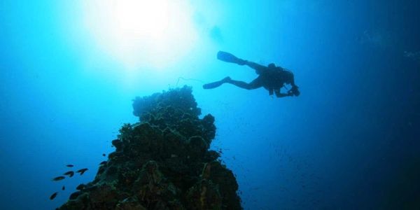 Scuba diving in Coron
