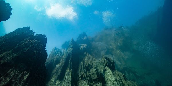 Diving coron view barracuda lake