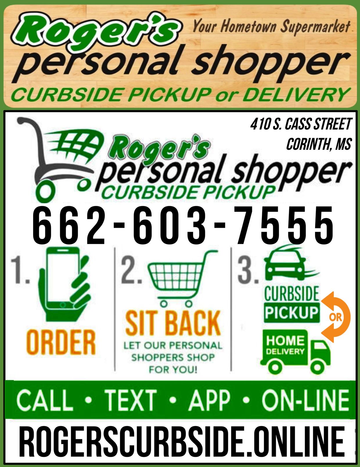 Personal Shopper Flyer