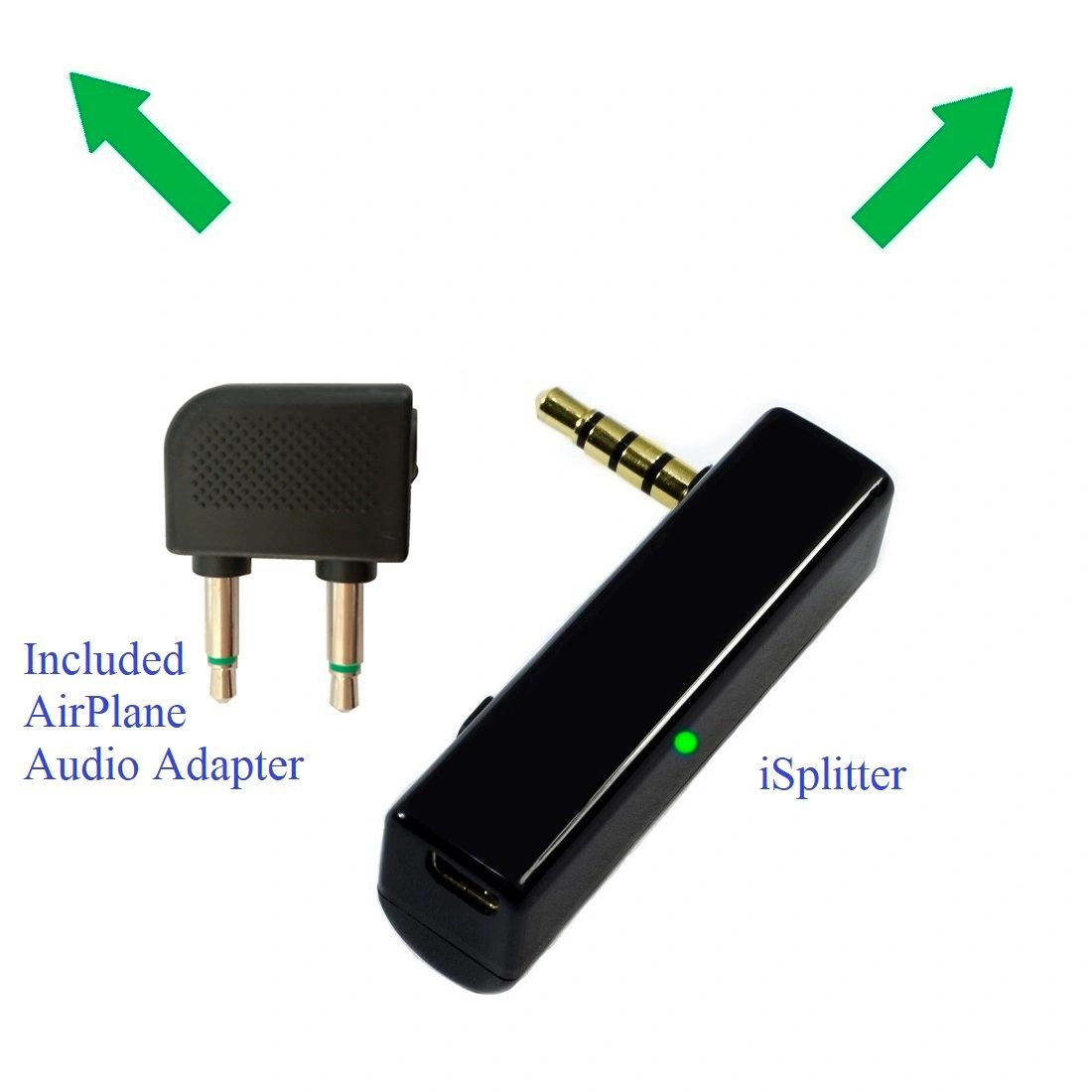 KOKKIA AirSplitter : Airplane in-Flight Bluetooth Splitter, Lets You  untether from Seats, Freely Enjoy Airplane's Audio