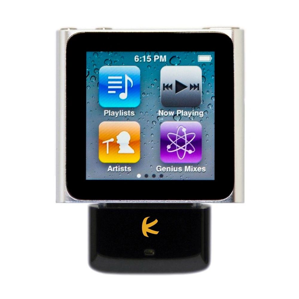 KOKKIA i10s + aptX (Luxurious Black) Tiny Bluetooth iPod Transmitter for  iPod/iPhone/iPad with Apple