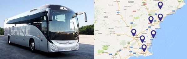 Torrevieja Airport & Inter-city bus network, schedules and timetables 