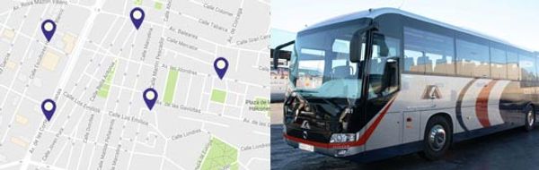 Torrevieja town local bus routes, schedules & timetables