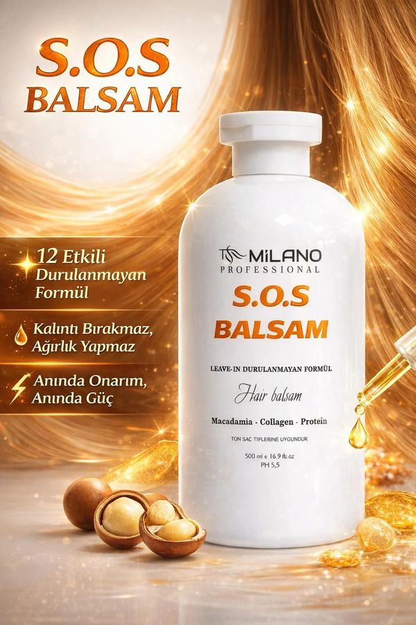 SOS SAÇ BAKIM KREMİ 