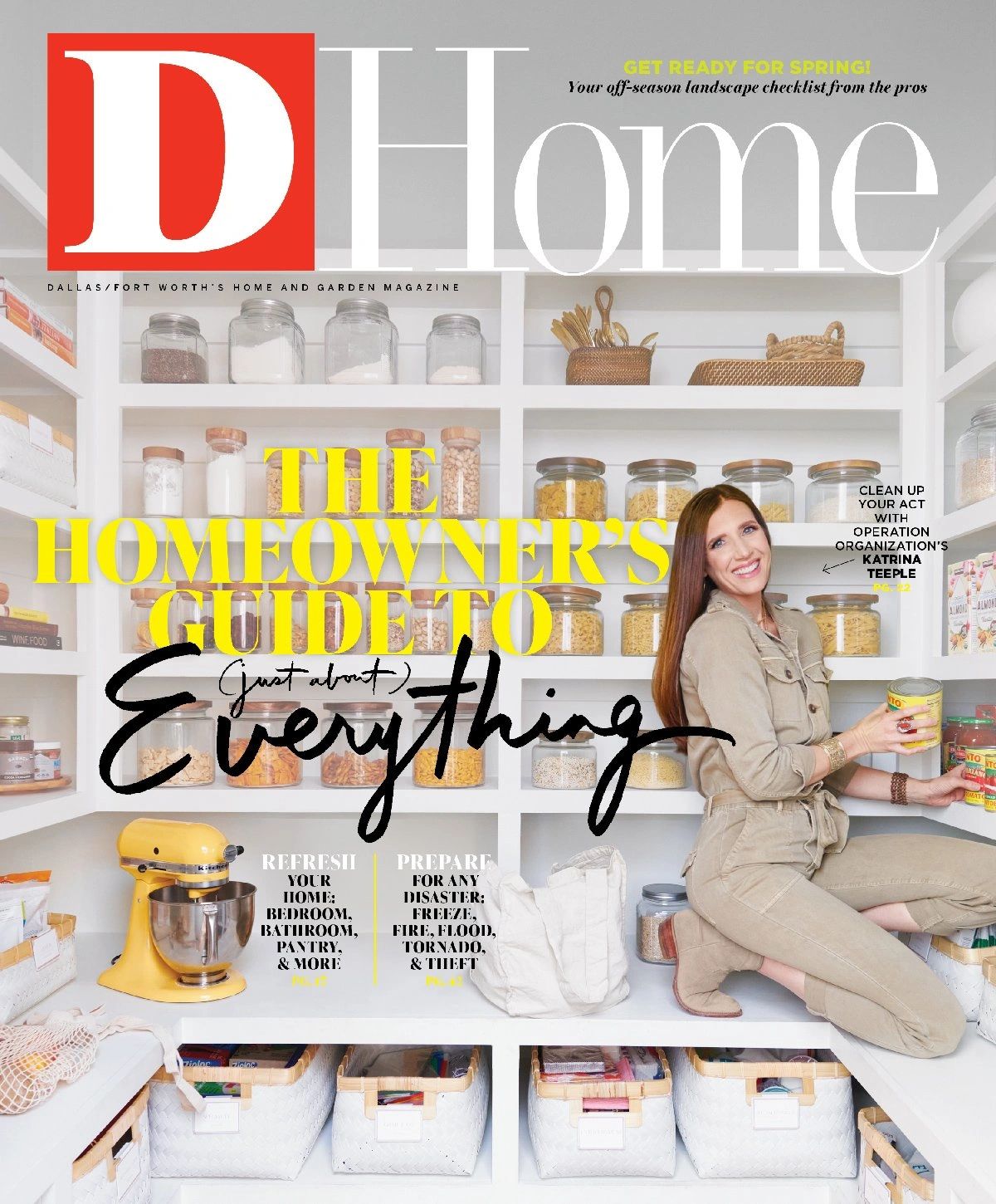 My Pantry Tips Featured in D Home Magazine!