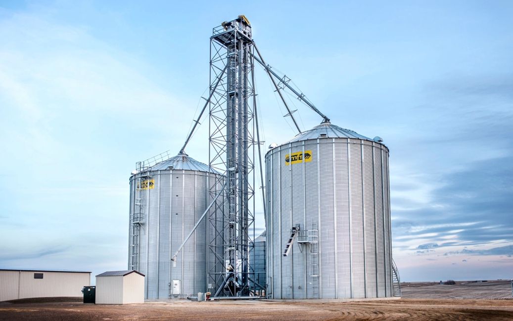 Grain Bins Full Circle Irrigation