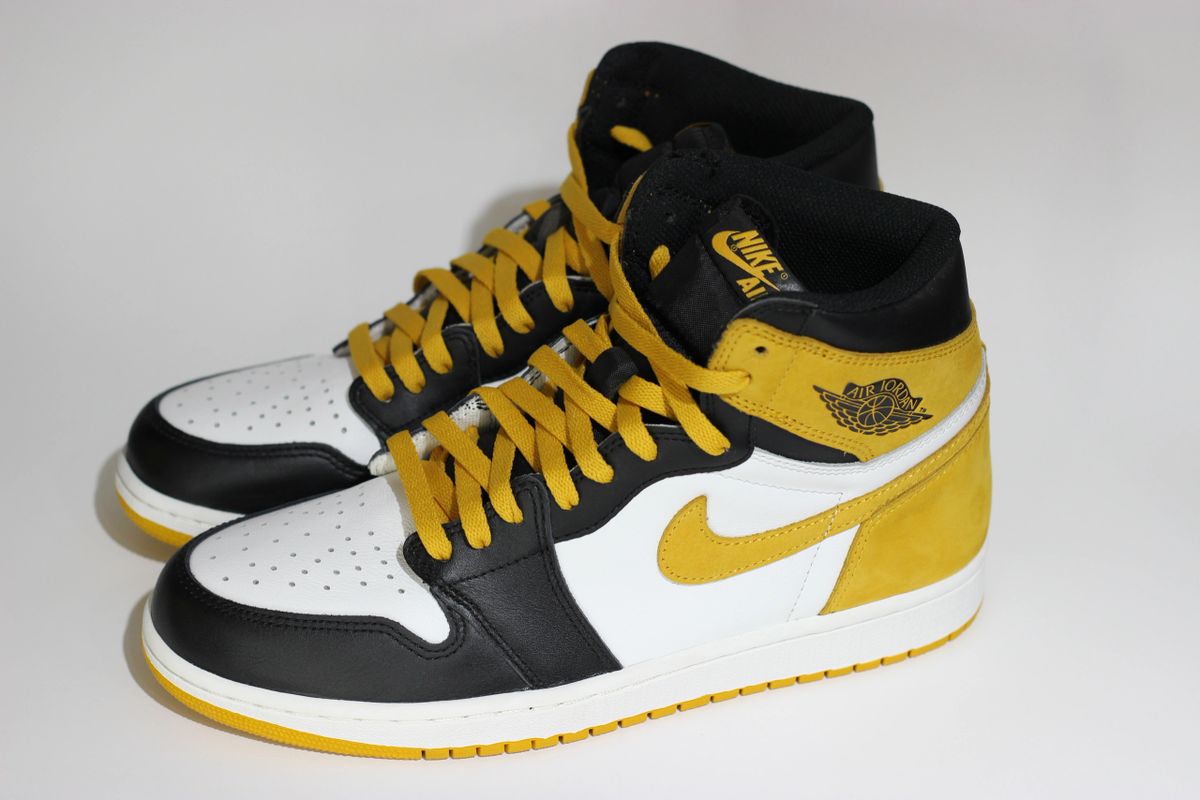 air jordan 1 yellow ochre