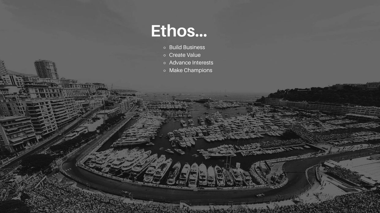 Build Business B2B sponsorship motorsport motor racing Monaco Formula 1 IndyCar LeMans