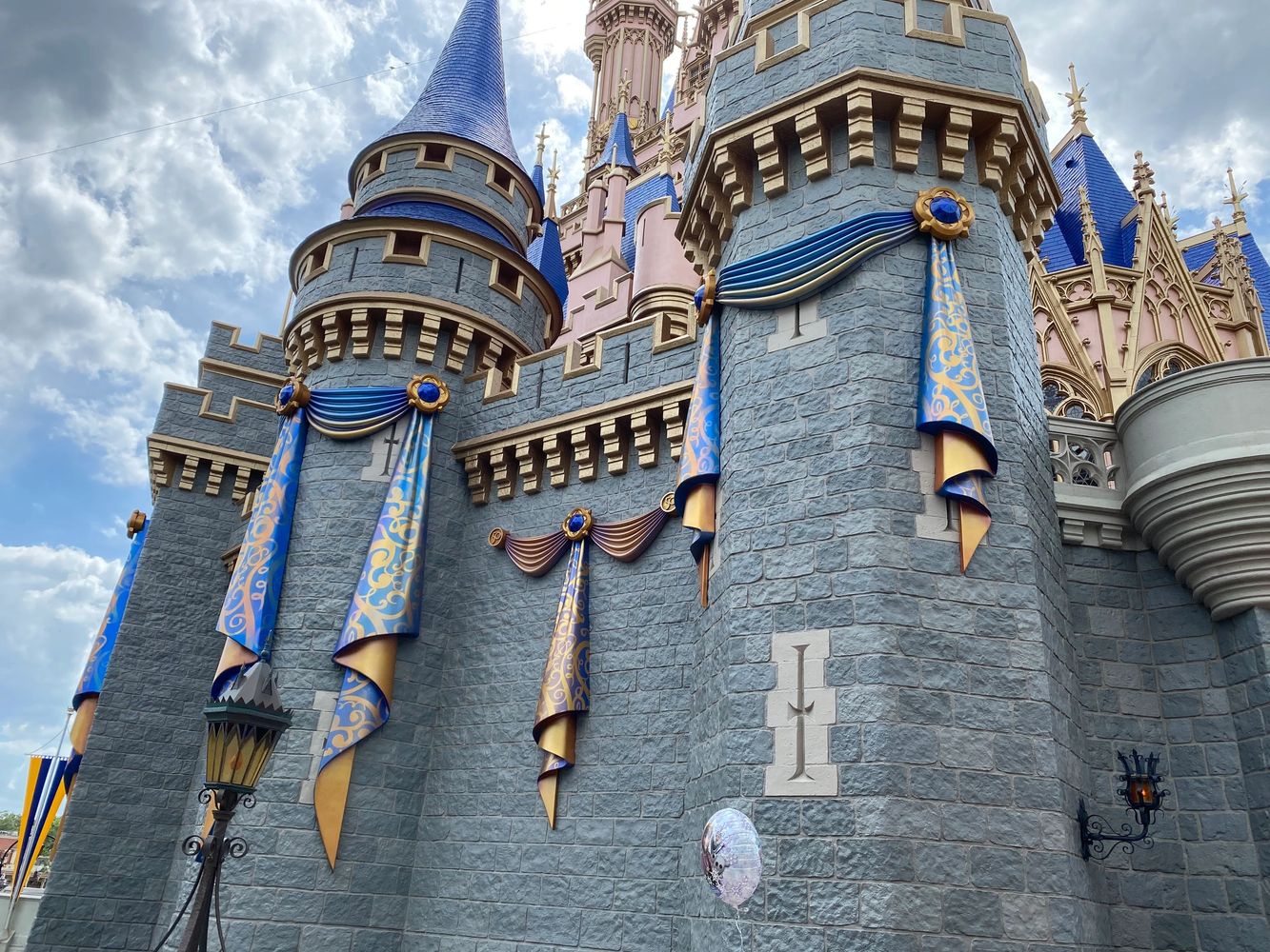 Cinderella's Castle in the Magic Kingdom at Walt Disney World, Florida