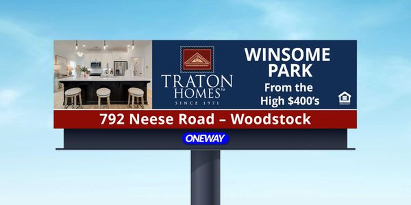 Chris has been a fantastic partner to me and Traton Homes. As we sought to expand our outdoor advert